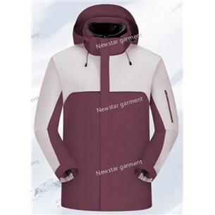 Style: 79819  Man/Woman CONTRAST COLORS WITH INNER:  3 IN 1 OUTDOOR JACKET