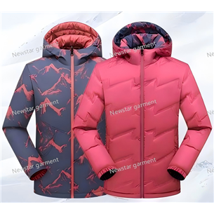 Woman    REVERSIBLE WEARING OUTDOOR DOWN JACKET